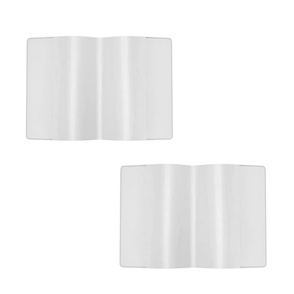 10Pcs Vaccination Card Protector! Bzdzmqm Vaccination Card Protector Sleeve, Transparent Record Card Holder 13x9.3cm, 4-Pack Family Set Document Protector for Immunization Book, Yellow Card Cover,