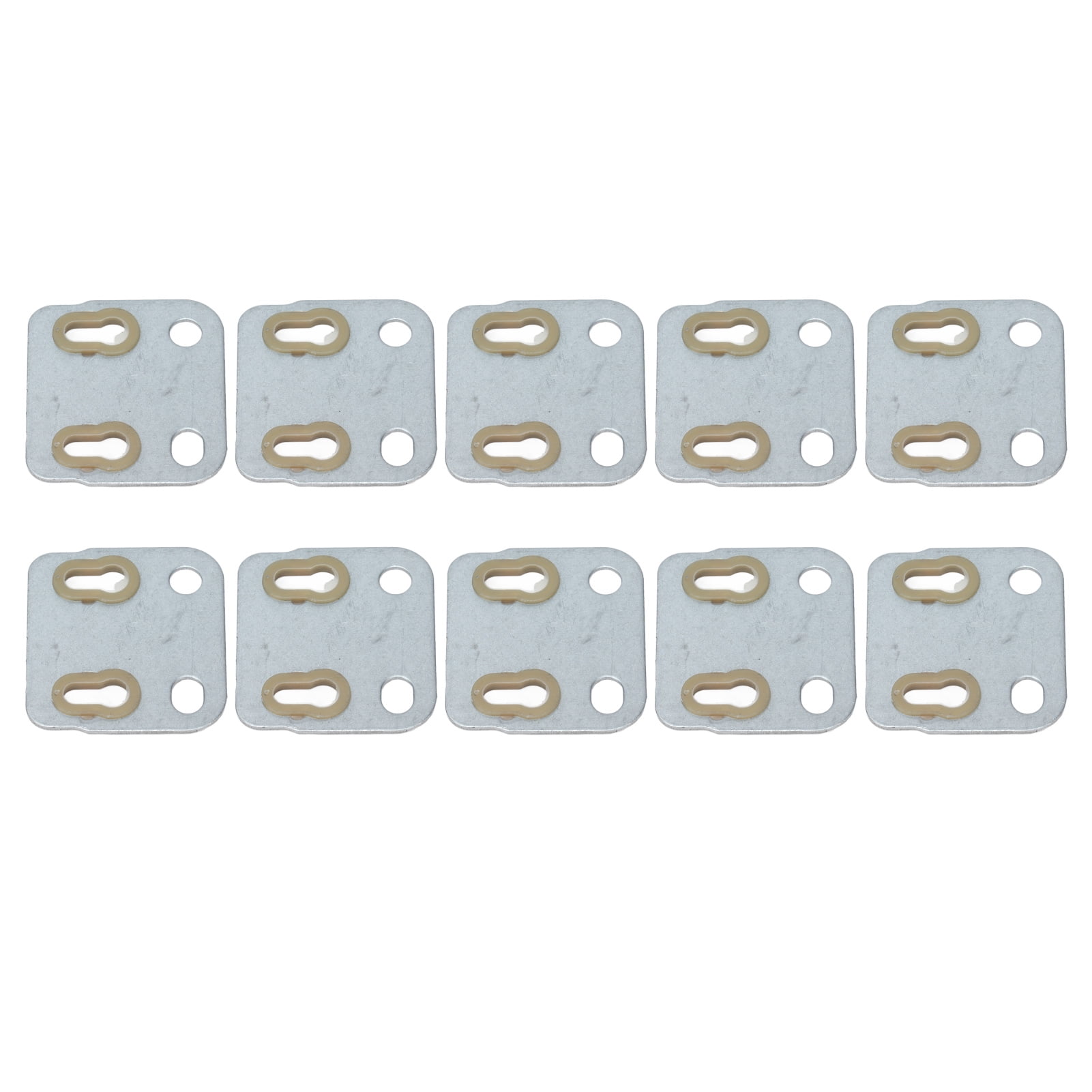 10Pcs Valve Push Rod Guide Plate Iron Plastic Guides Plates for 154F