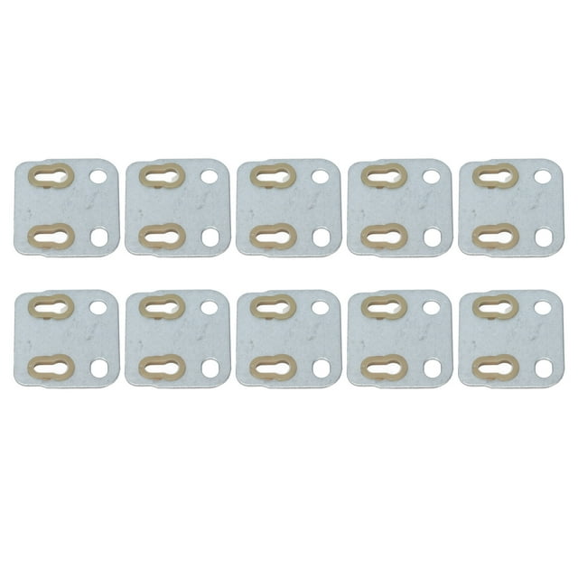 10Pcs Valve Push Rod Guide Plate Iron Plastic Guides Plates for 154F