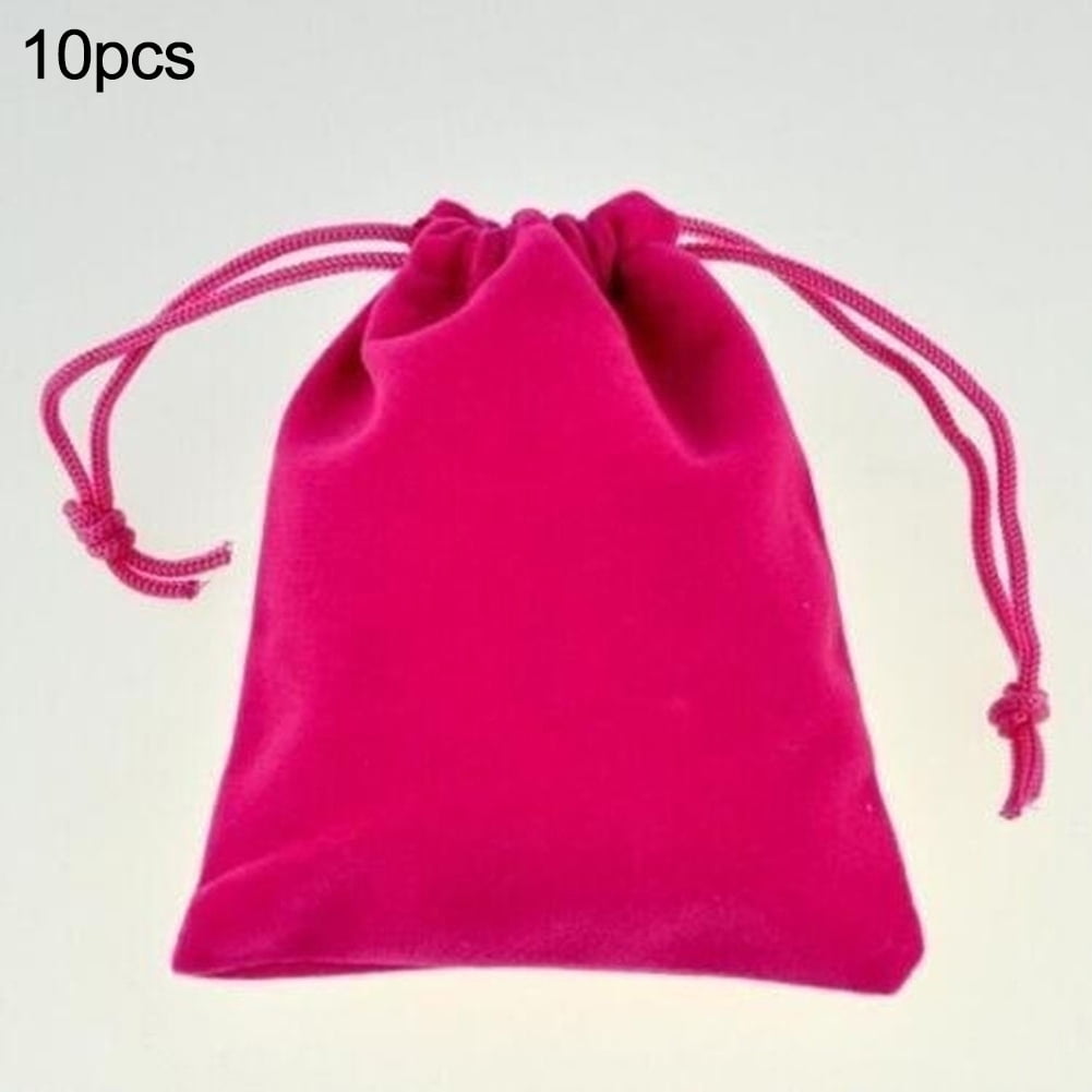 10Pcs Velvet Storage Bags Wedding Favor Pouch Jewelry Packaging Bag Gift Bag Walmart