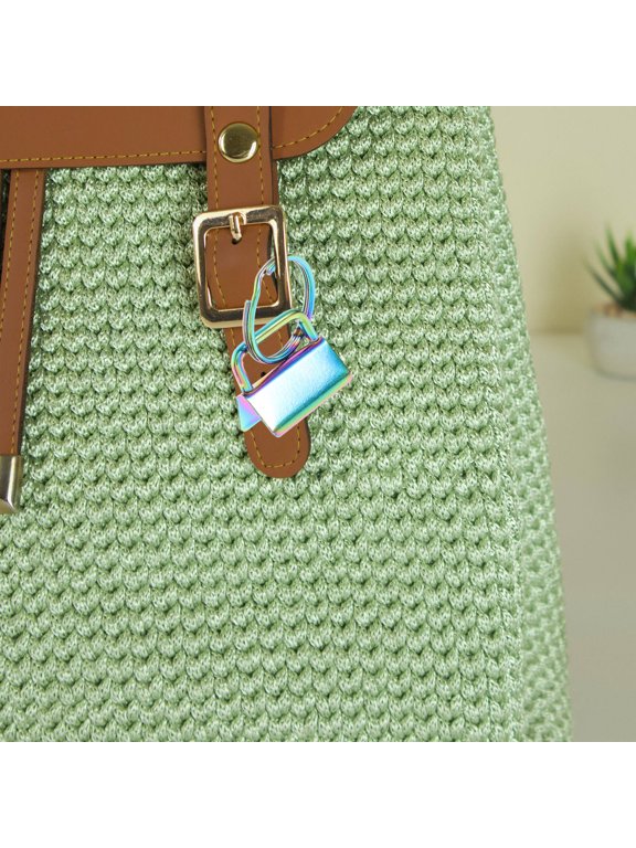 Key Fob Hardware Multi Colored 10 Pcs for Diy Projects and Artisans