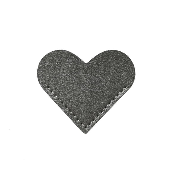 10Pcs Vintage Leather Heart Bookmark, Fufafayo Vintage Leather Heart Bookmark, Handmade Leather Page Corner Bookmark for Readers, Romantic Love Bookmark Gift for Valentines Day Anniversary, Notebook