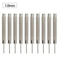 thumbnail image 1 of 10Pcs Watch Strap Bracelet Pin Remover Repair Tool Iron Pin Punches 0.7-1.0mm, 1 of 5
