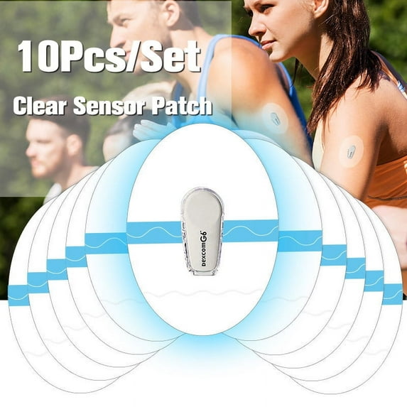 10Pcs Waterproof Patch Sensor Auxiliary Adhesive Patches For Dexcom G6 Stickers