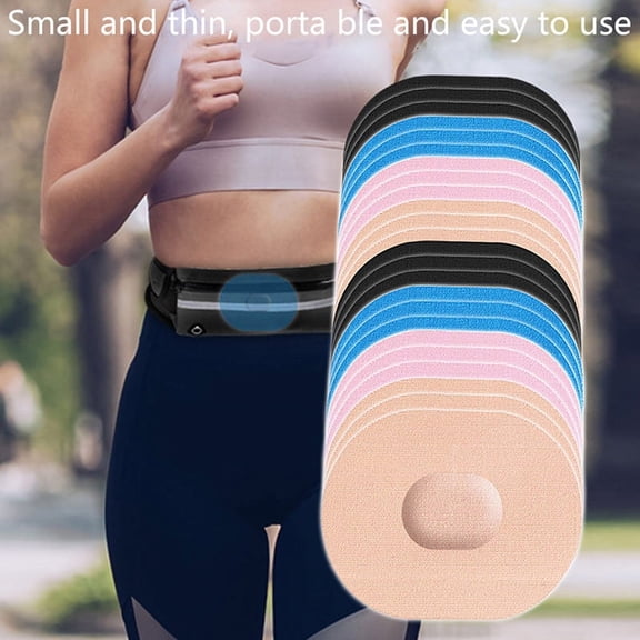 10Pcs Waterproof Sweatproof Adhesive Patches Sensor Covers Protection Sticker
