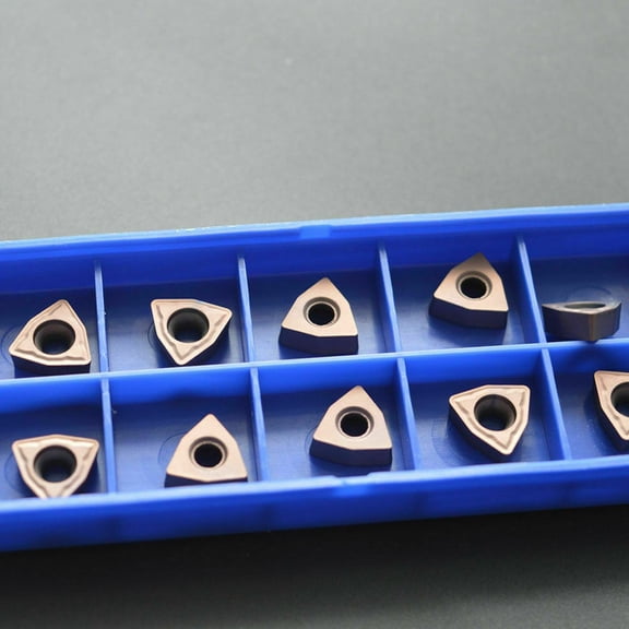 10Pcs Wcmx050308 Drill Hole Bit U Drill Wcmt05 Cnc Carbide Insert Turning Tools