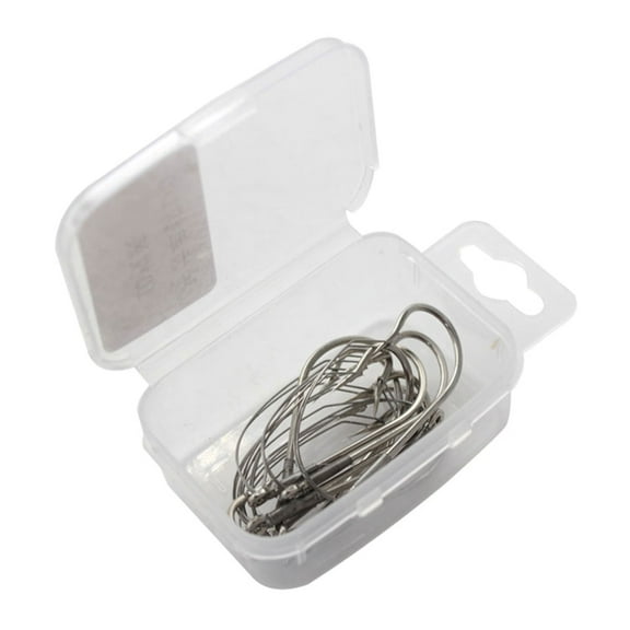 10Pcs Weedless Fishings Hook Wackys Worm Hook for Wackys Riggings Worm Baits