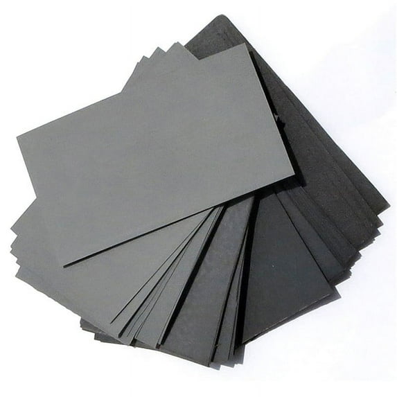 10Pcs Wet Dry Sandpaper, 1000 Grit Sanding Sheets for Automotive Polishing, Metal Sanding, Wood Furniture Finishing