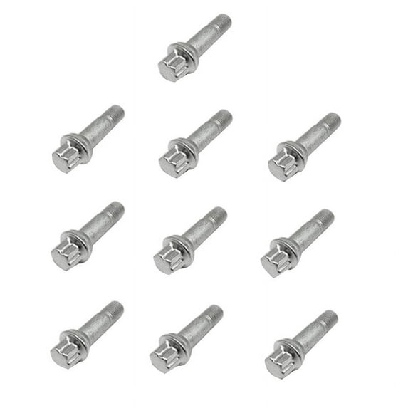 10Pcs Wheel Lug Bolts Nuts for W164 W166 X204 W221 C216 C E ML S Class A0009905407