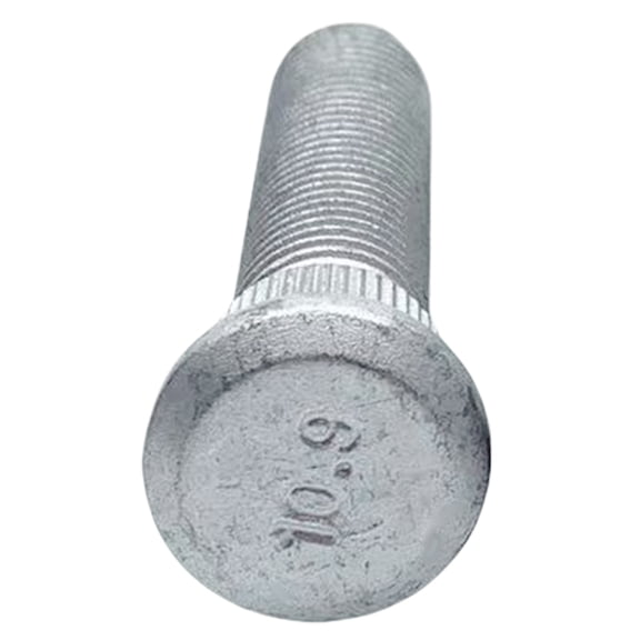 10Pcs Wheel Studs Tire Lugs Nut 49mm Long & 12mmx1.5 Wheel Lugs Studs Tire Hubs Screw Car Accessories Lugs Bolts Endurin