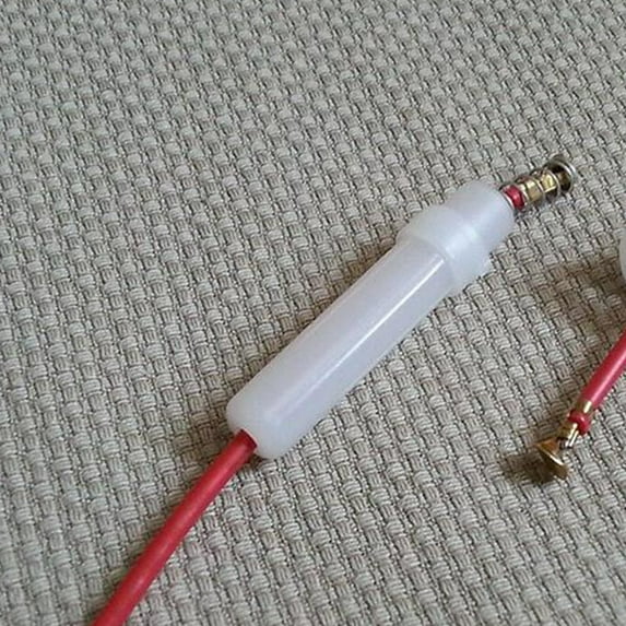 10Pcs White Agc Glass Inline Fuse Holder Quick Connect Cable Socket For 20Awg 6X30Mm YIWEI