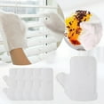 thumbnail image 1 of 10Pcs White Microfiber Dusting Gloves Cloth Alternative Wipes Feather Duster For Dust Pet Hair Sensitive Cleaning Possible Doub, 1 of 7