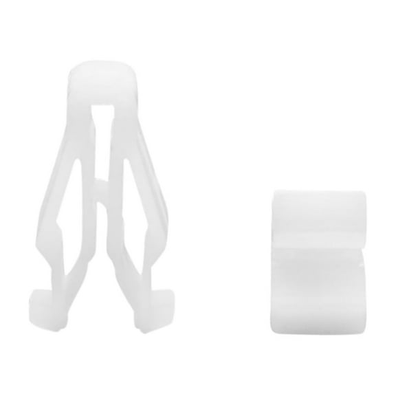 10Pcs White Plastic Rivets Car Interior Dashboard Panel Retainer Clips Fastener