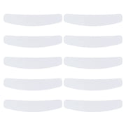 10Pcs White Tab Collar Replacement for Clergy Shirt Plastic Tab Collar Inserts for Priest Shirt for Men and Women Collar Card