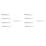 10Pcs Wig Hair Extension Hook Ventilating Needle for Wig Making Crochet Hook Tools Repair Lace Wigs Hook Needle