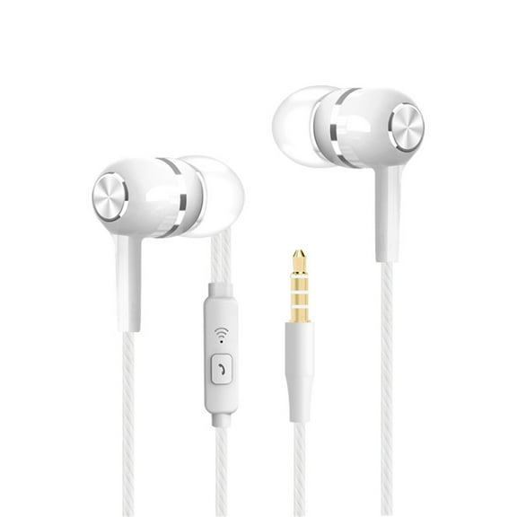 10Pcs Wired Earbuds under $5! kkbbma Wired Earbuds In Ear Headphones, 3.5mm Noise Isolating Earphones, Heavy Bass Earphones with Microphone, Tangles Free Crystal Cable Earphones