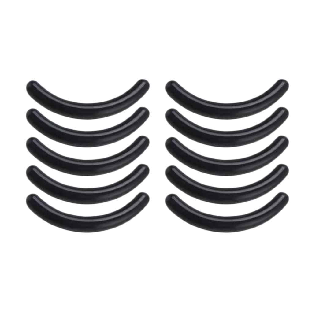 10Pcs Women's Eyelash Curler Pad Rubber Eyelash Clamp Replacement Clip