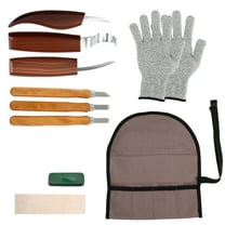 10Pcs Wood Carving Tool Kit Ergonomic Wood Whittling Knife Set DIY Woodworking Hand Carving Tool Spoon Carving Knife Set Beginner Wood Carving Kit for Beginners Professionals