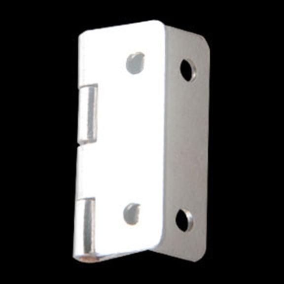 10Pcs Wooden Box Tri-Fold Right Angle 4-Hole Hinge Hardware Accessories