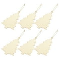 thumbnail image 1 of Houderco Wood Cutouts Unfinished Wood Craft Ornaments Diy Painting Artists Families 10Pcs 7X4.3in, 1 of 6