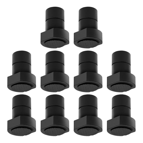 10Pcs Woodworking Jigs Workbench Peg Brake Stops Clamp 19/20mm Dogs Woodworking Table Limit Blocks