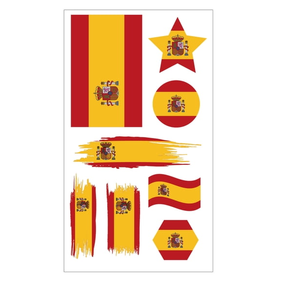 10Pcs Word Cup Tattoo Stickers with Accurate Multicolor National Flags,Flag Football Fan Face Stickers, Event Cheering Props,Lightweight Paper for Sports Events,Fan Parties and Bar Decorations