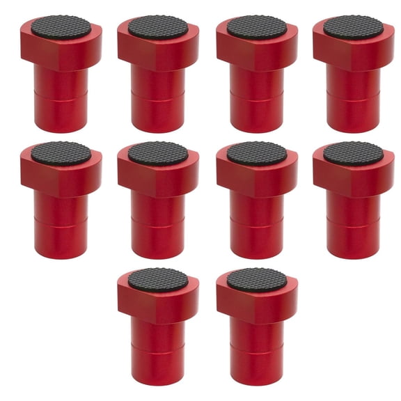 10Pcs Worktable Clamps Workbench Peg Brake Stops Clamp Aluminum Positioning Block for Professional Woodworkers