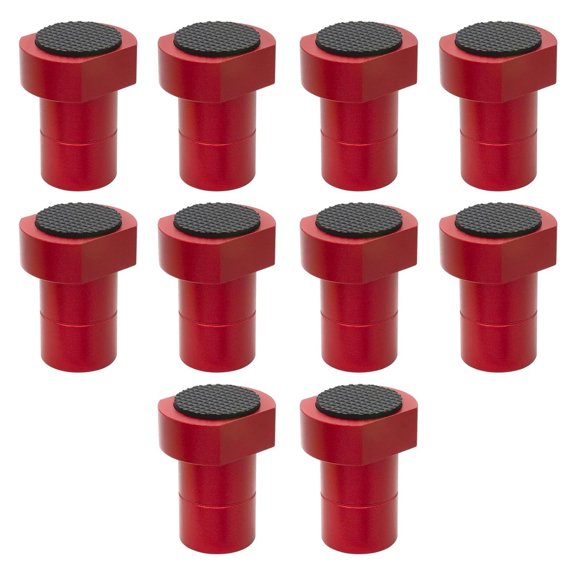 10Pcs Worktable Clamps Workbench Peg Brake Stops Clamp Aluminum Positioning Block for Professional Woodworkers