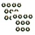 thumbnail image 1 of 10Pcs Wreaths Creative Xmas Art Supplies For 1:12 1:6 Dollhouse Decorations Miniature Scene Models, 1 of 3