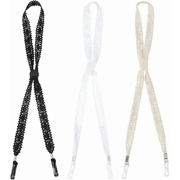 10Pcs Yarn & Rubber Elastic Headbands with Plastic Paillette/Sequins Hair Accessories Black 170~180x29mm
