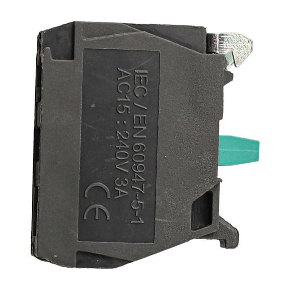 10Pcs Zbe-101 Single Contact Block Screw Clamp Terminal Silver Alloy 1No Zbe101 Zbe-101 Smile Home