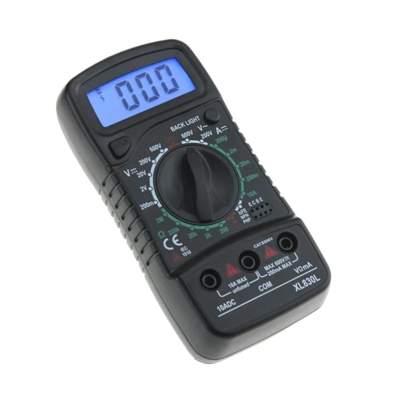 10Pcs/lot Digital Multimeter Measuring Instruments AC DC Voltage Meter Multi Tester Voltmeter 3 In 1 For Electrician XL830L ,High Accuracy
