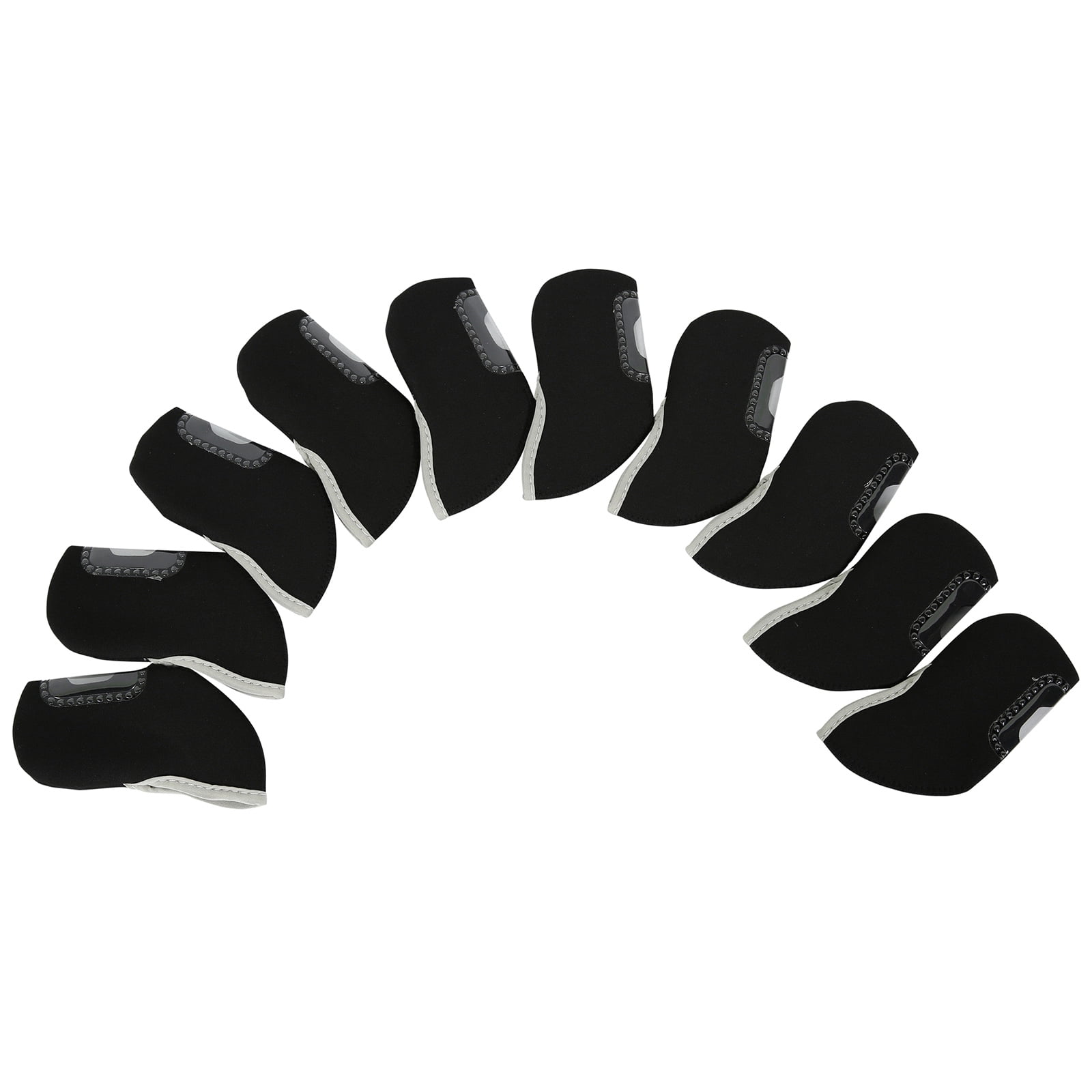 10Pcs/lot Iron Head Covers Neoprene Club Headcovers Waterproof Club ...