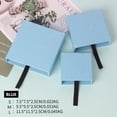 thumbnail image 1 of 10Pcs/lot Suspension Display Stand Elastic Pe Film Rack Case Dustproof Transparent Bead Bracelet Pendant Jewelry Storage Box14cm Blue outer box 11x11, 1 of 6