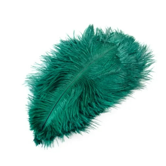 10Pcs/lots Colored Ostrich Feathers 15-35cm for Wedding Party Decor DIY Handicraft Accessories Table Centerpieces
