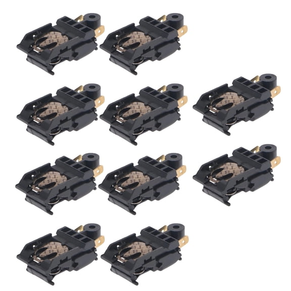 10Pcs/set Electric Kettle Switch 2Pin Kit For Electric Kettle Switch Thermostat Temperature Control Accessories