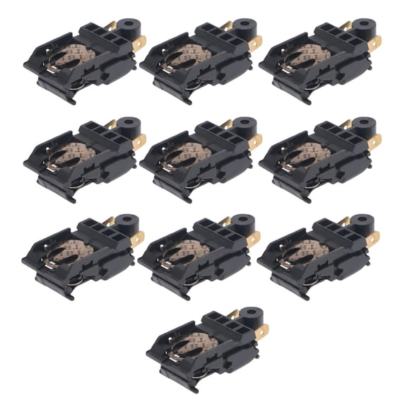 10Pcs/set Electric Kettle Switches 2Pin For Electric Kettle Switches Thermostat Temperature Control Accessories
