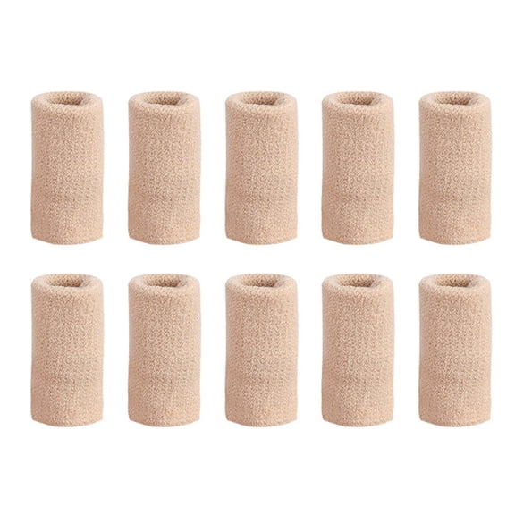 10Pcs/set Finger Compression Sleeve for Joint Relief Finger Sleeves Thumb Splint Brace Support Protector