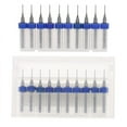 thumbnail image 1 of 10Pcs/set PCB print circuit board carbide CNC mini micro drill bits, 1 of 1
