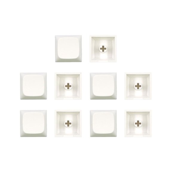 10Piece PBT Blank Keycap XDA Profile 1U Gaming Keycap DIY Key Button Keyboards