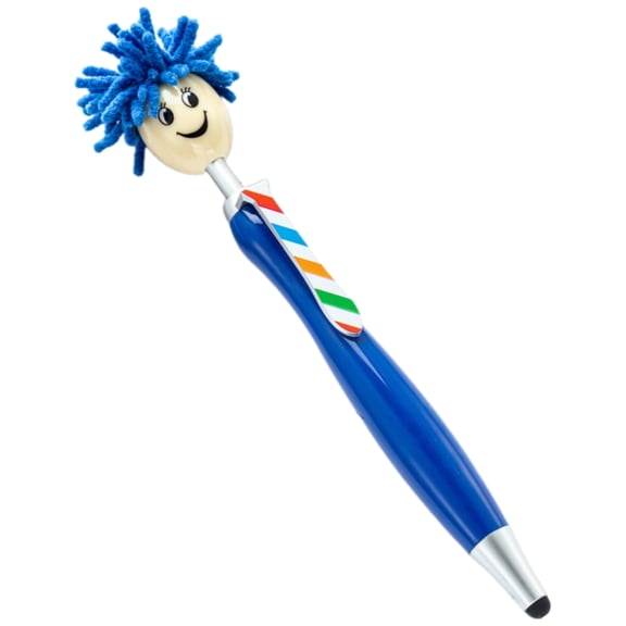 10Pieces 2-in-1 Ballpoint Pen with Stylus Tip, Touching Screen Pen Retractable Ballpoint Pen for Writing Drawing Noting