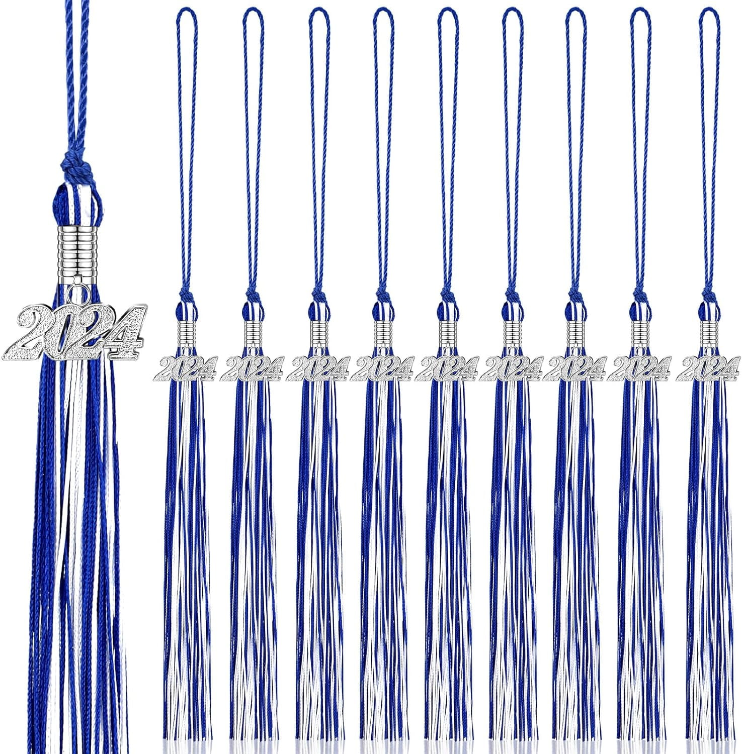 10Pieces 2024 Grad Graduation Tassels Graduation Cap Tassels Graduation