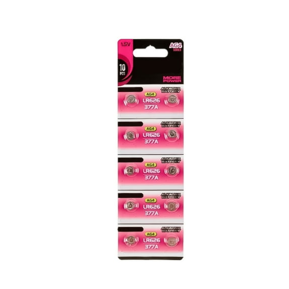 10Pieces AG0 to AG13 1.55V Lithium Button Batteries for Electronics and Gadgets