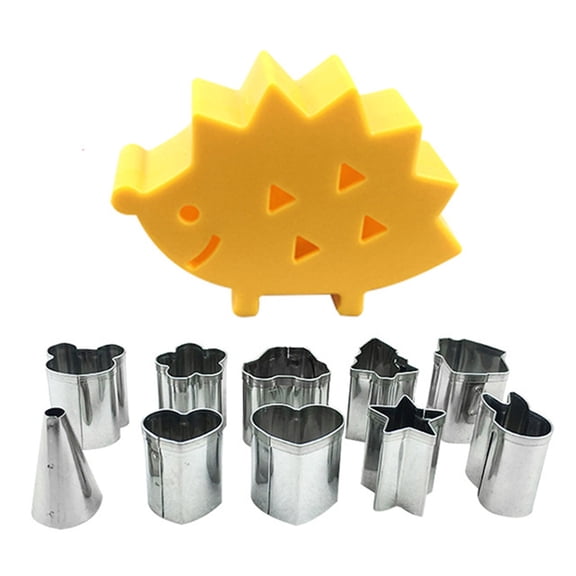 10Pieces Biscuits Cutter Biscuits Molds Cookie Cutters Baking Gadget Metal Texture Cookie Molds Present for Baking Lover