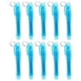 thumbnail image 1 of 10Pieces Colored Highlighter Oblique Tip Highlighter Marker with Metal Rings Quick Dry for Scrapbooking Journal Calendar, 1 of 8