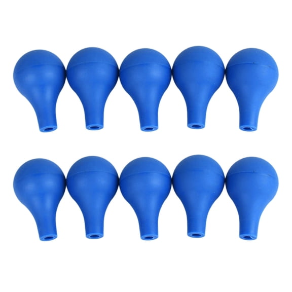 10Pieces Dropper Rubber Suction Caps Dropper Bulb Caps Replacement for Test Tube Pipettes Eyedroppers Measuring Tubes