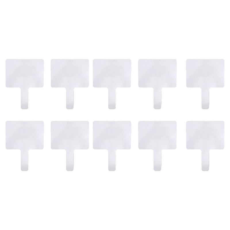 Neutral Sign Paddle 10Pieces Handheld Double Side Answer Paddles Small Whiteboards Erasable ...