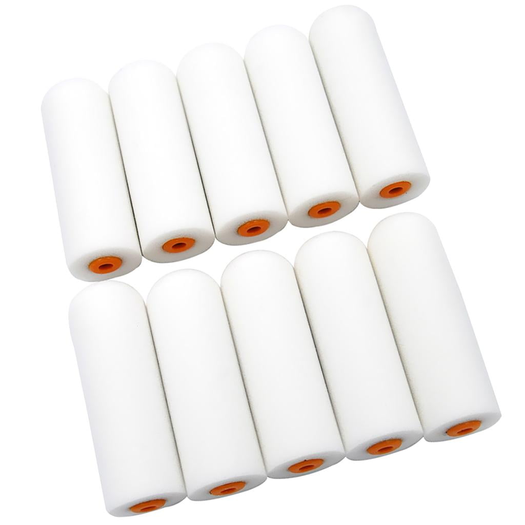 10Pieces Paint Painting Foam Sponge Rollers Decorators Brush Evenly \u0026Smooth house tools