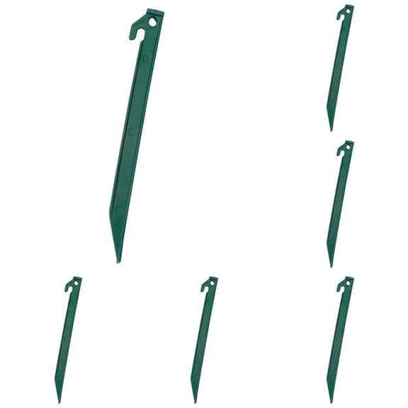 10Pieces Plastic Inflatable Stakes 8.8 Inch Yard Stakes Stakes Anchoring Stakes Garden Decoration