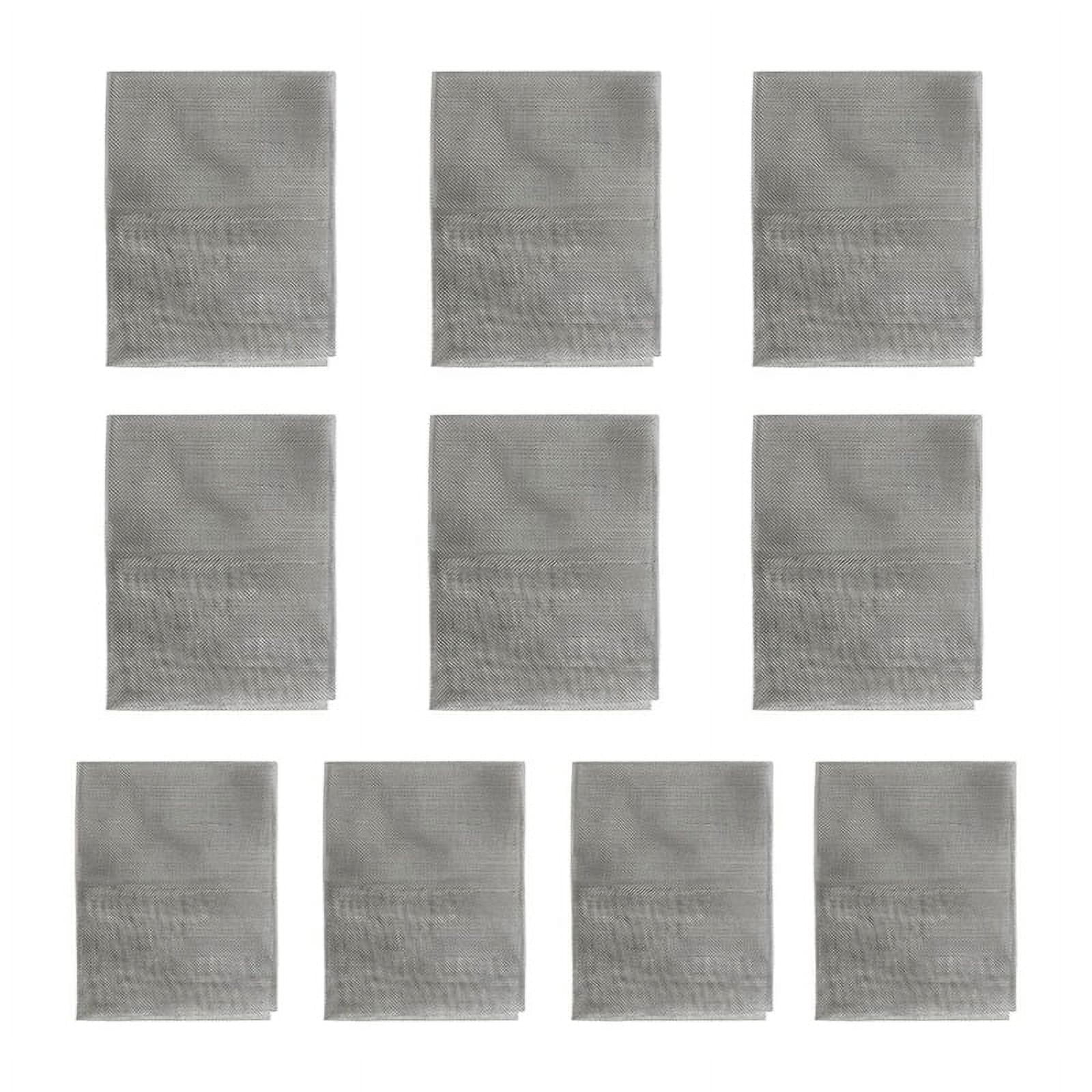 10Pieces Plastic Welding Mesh Reinforcing Stainless Steel Wire Mesh